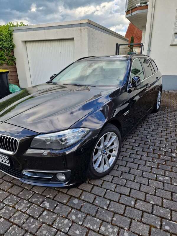 Braun Gebraucht 2014 BMW 525 Luxury Line Kombi | 12.000 € - Bild 1/4