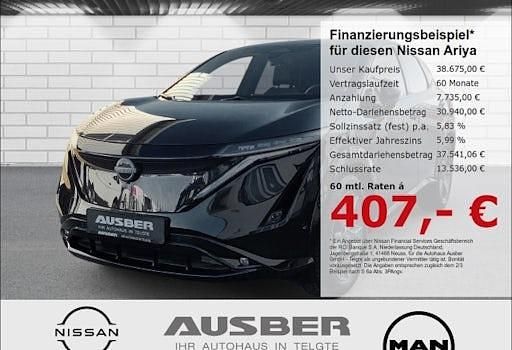 Gebraucht Nissan Ariya Evolve 177 kW (242 PS) 2022 Schwarz SUV