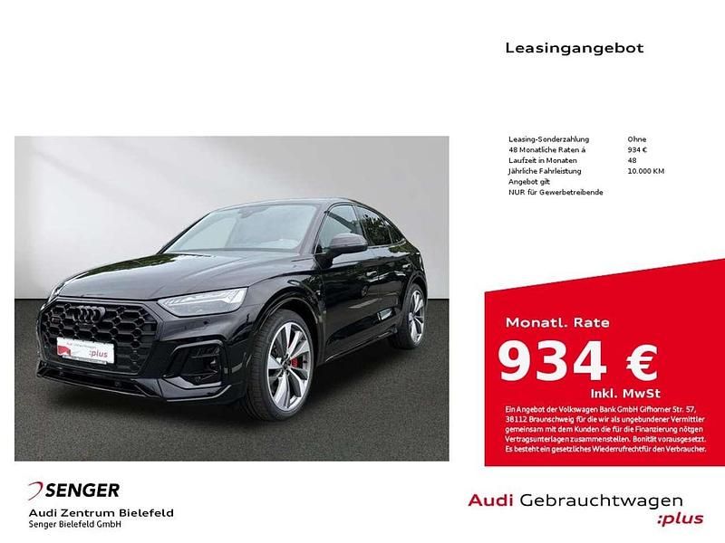 Schwarz Gebraucht 2025 Audi SQ5 Sportback Business SUV | 85.880 € (Fairer Preis) - Bild 1/4