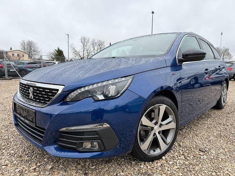 Gebraucht Peugeot 308 SW GT-line 131 PS (96 kW) 2019 Blau Kombi