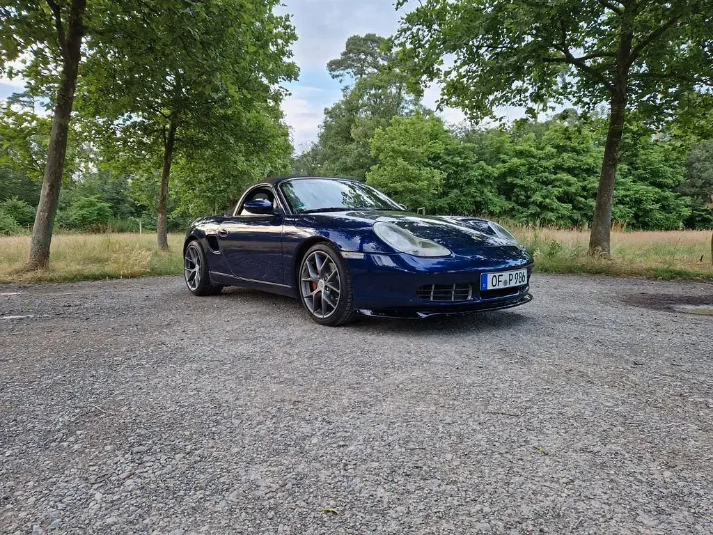 Gebraucht Porsche Boxster S 252 PS (185 kW) 2002 Blau Cabrio