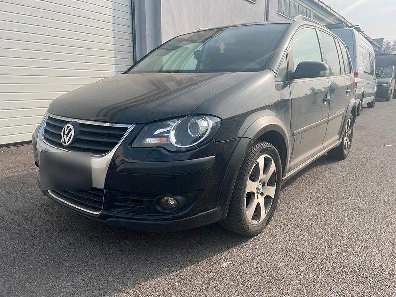 Gebraucht VW Touran 140 PS (102 kW) 2008 Schwarz Van / Kleinbus