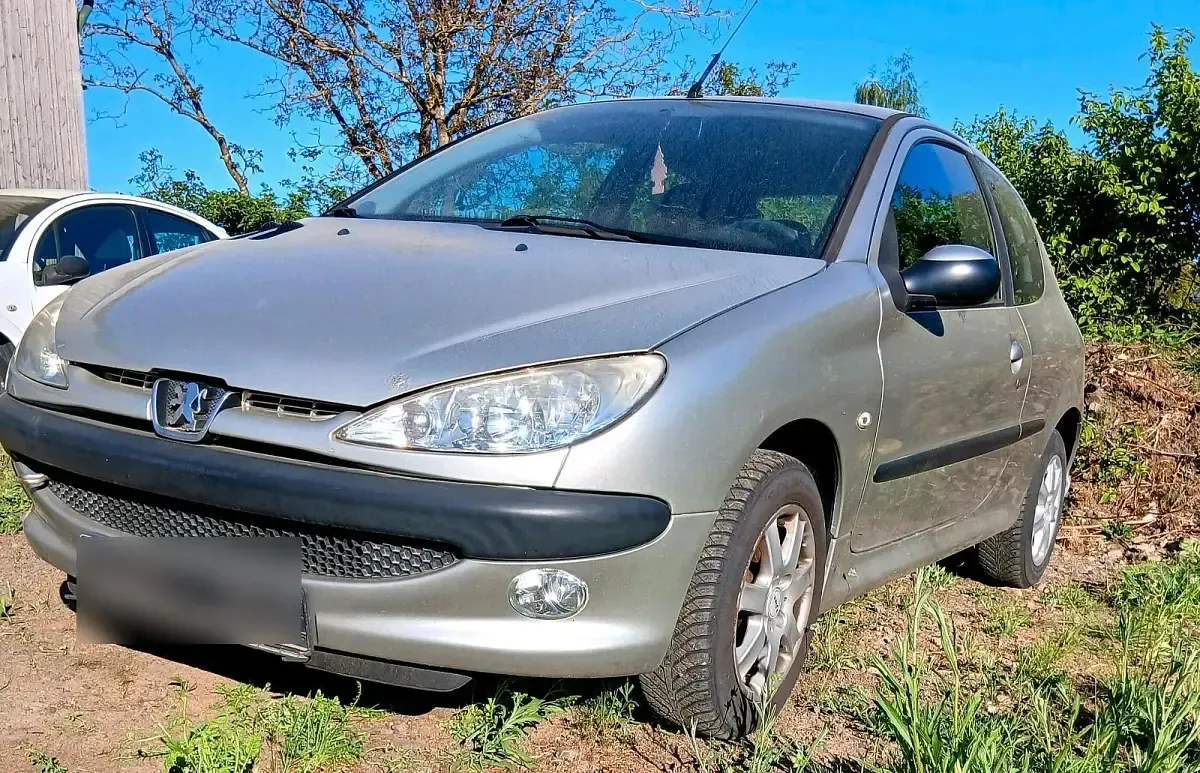 Gebraucht Peugeot 206 60 PS (44 kW) 2005 Silber Limousine