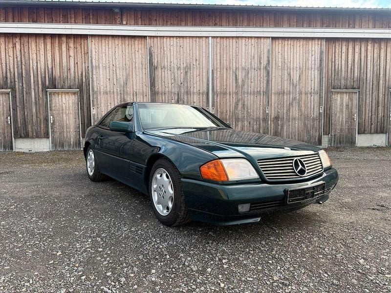 Gebraucht Mercedes SL320 231 PS (169 kW) 1994 Grün Cabrio
