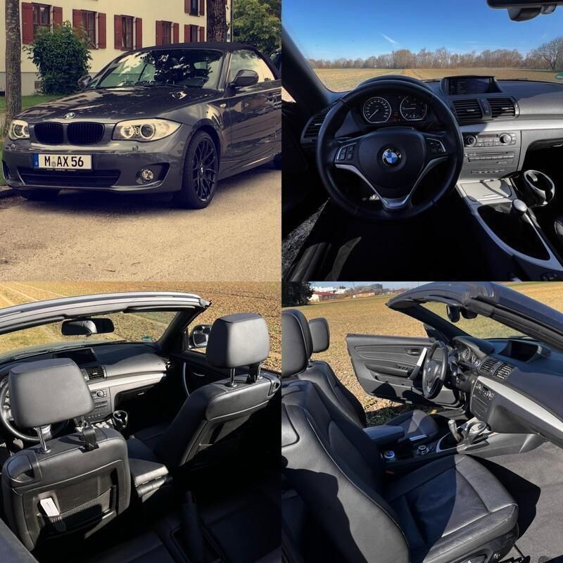 Grau Gebraucht 2013 BMW 120 Cabriolet Cabrio | 12.000 € (Fairer Preis) - Bild 1/4