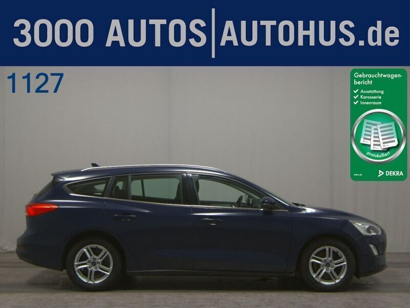 Blau Gebraucht 2019 Ford Focus Trend Kombi | 6.280 € (Superpreis) - Bild 1/4