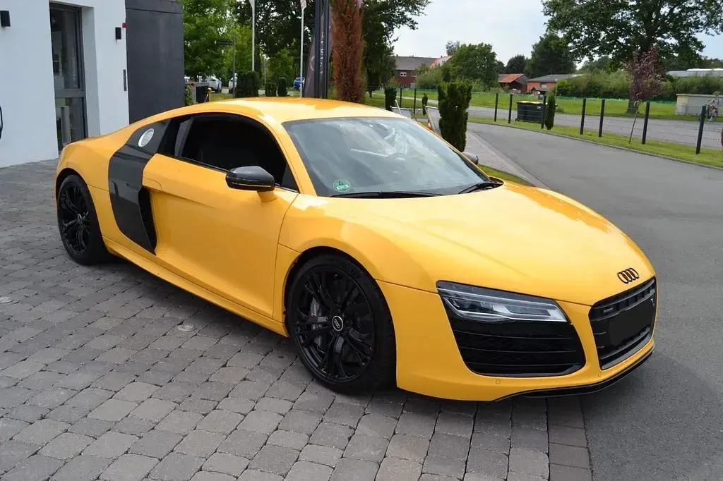 Gebraucht Audi R8 Coupé Sport 549 PS (403 kW) 2014 Gelb Coupé
