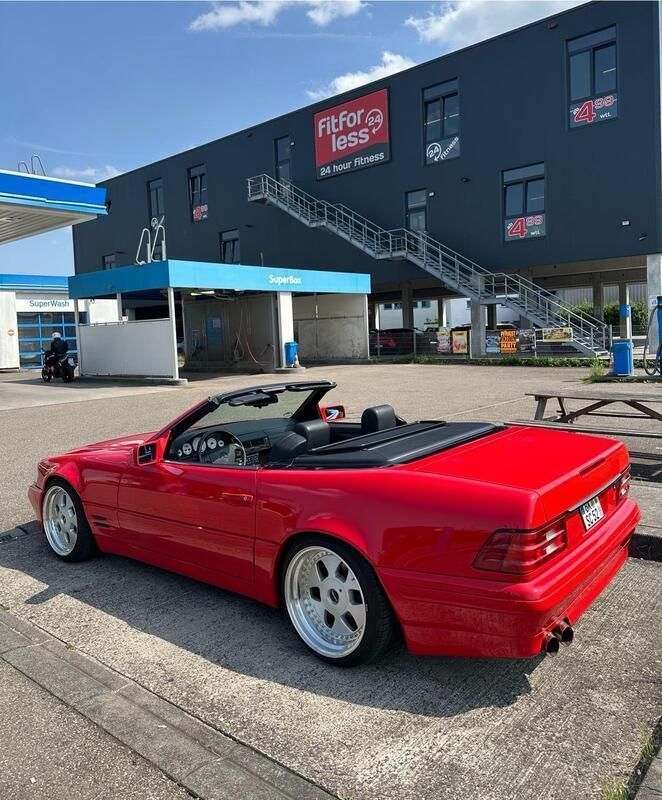 Rot Gebraucht 1996 Mercedes SL500 Cabrio | 29.500 € (Fairer Preis) - Bild 1/4