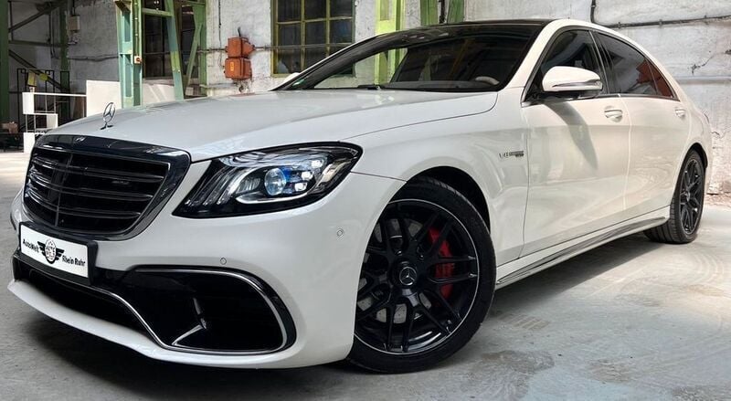 Weiß Gebraucht 2017 Mercedes S63 AMG AMG Limousine | 71.890 € (Superpreis) - Bild 1/4