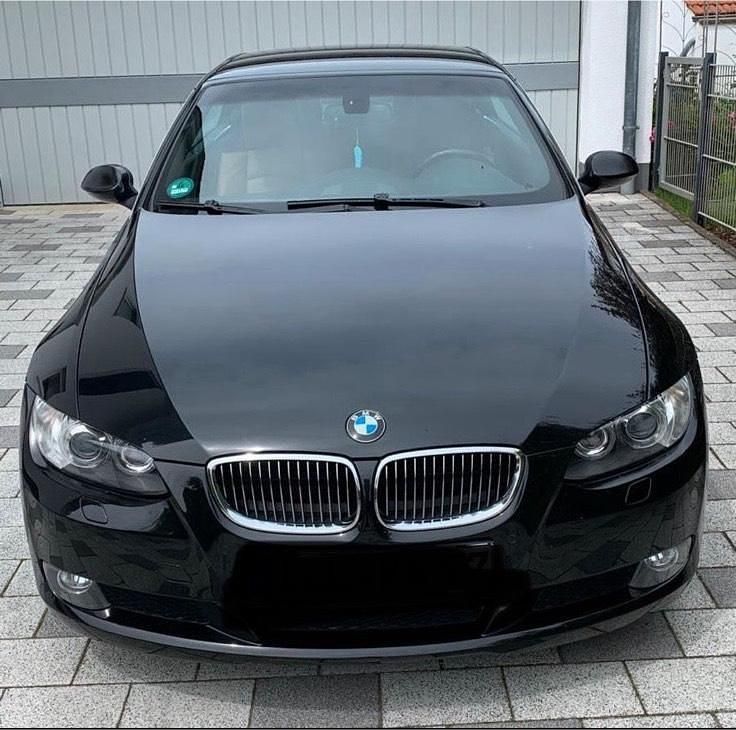 Schwarz Gebraucht 2008 BMW 325 Cabriolet Cabrio | 17.999 € - Bild 1/4