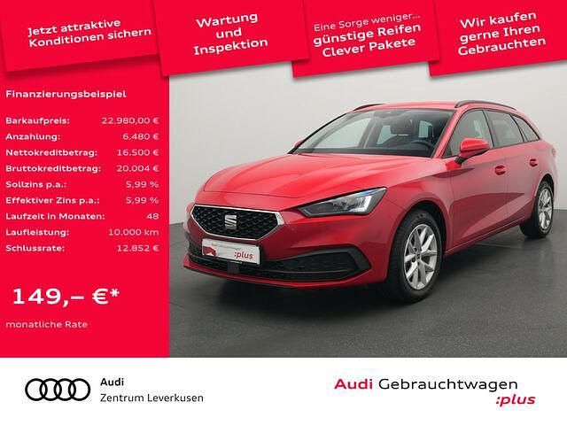 Usata Seat Leon 110 CV (80 kW) 2024 Rosso Station wagon