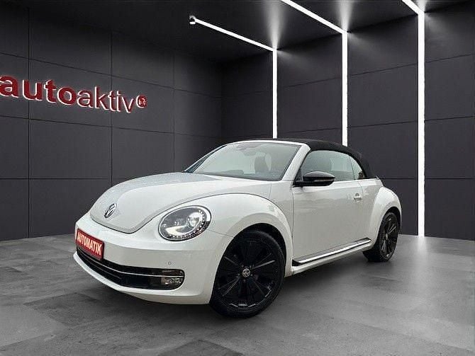 Weiß Gebraucht 2014 VW Beetle Exclusive Cabrio | 12.990 € (Superpreis) - Bild 1/4