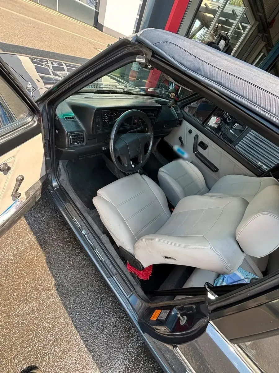 Gebraucht VW Golf Cabriolet 95 PS (69 kW) 1988 Blau Cabrio