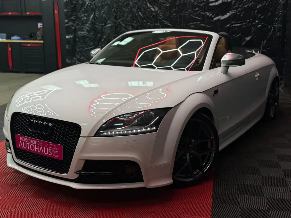 Gebraucht Audi TT Roadster Design 272 PS (200 kW) 2008 Weiß Cabrio
