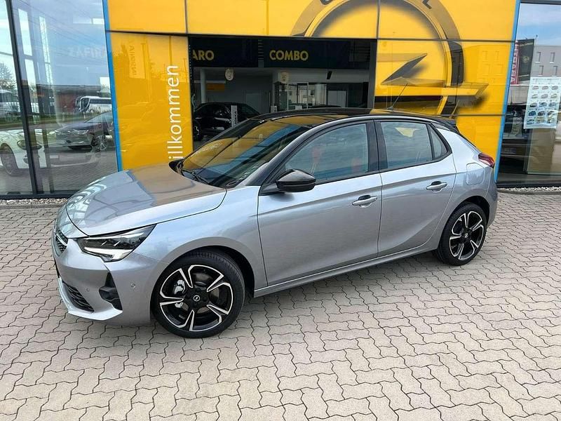 Gebraucht Opel Corsa GS Line 101 PS (74 kW) 2023 Quarz silber dach schwarz Kleinwagen