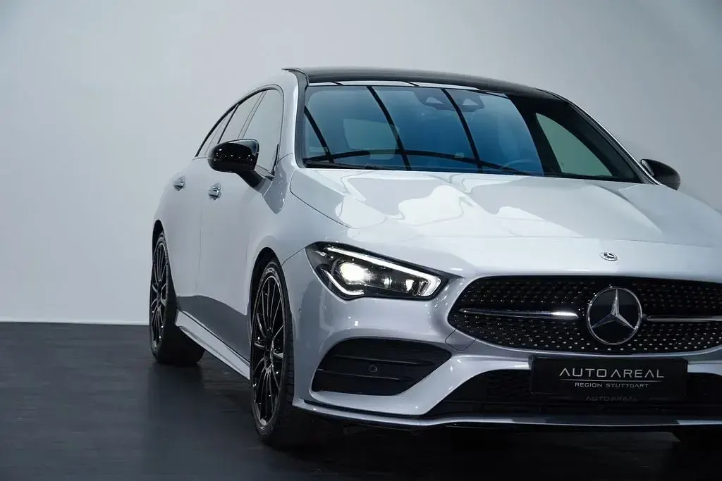 Gebraucht Mercedes CLA220 AMG line 190 PS (139 kW) 2023 Silber Coupé