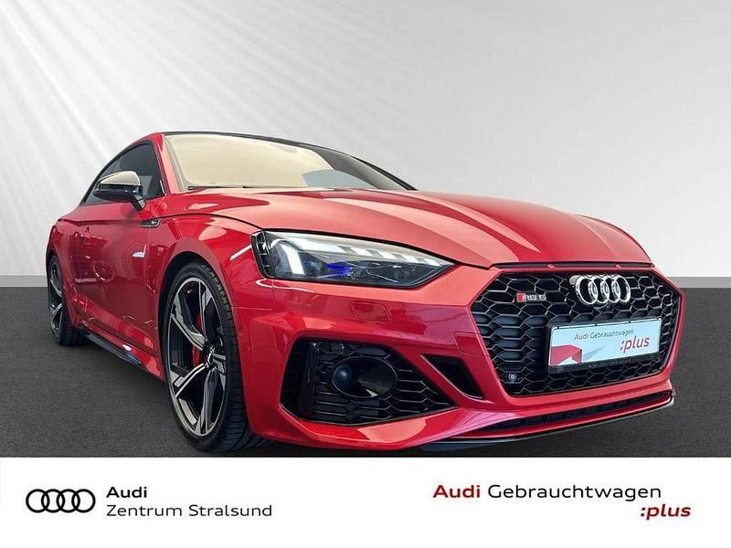 Tangorot metallic Gebraucht 2020 Audi RS5 Basis Coupé | 59.700 € (Etwas zu teuer) - Bild 1/4