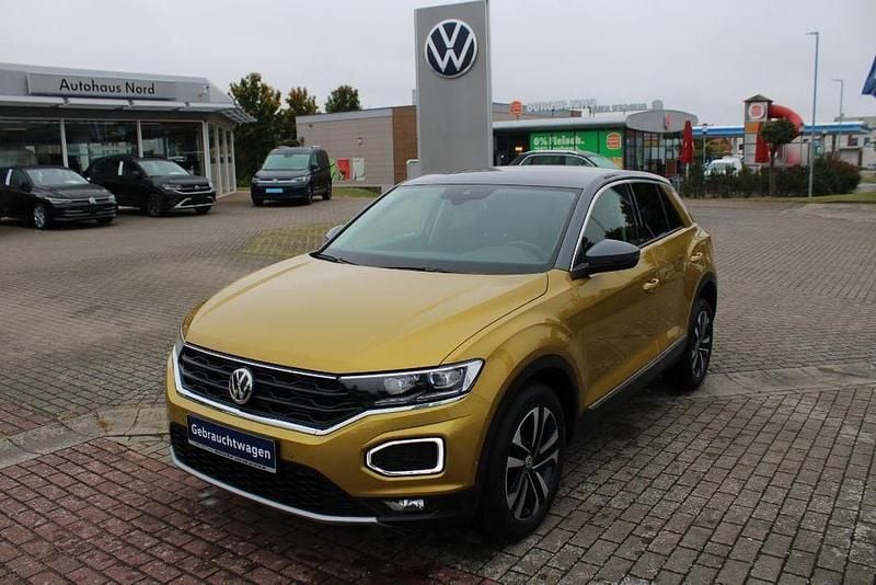Gelb Gebraucht 2020 VW T-Roc United SUV | 18.490 € (Guter Preis) - Bild 1/4