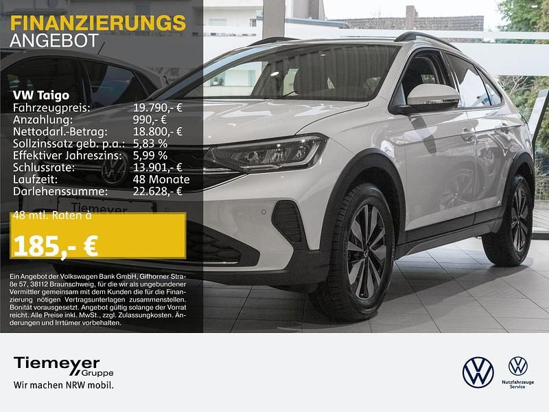 Weiß Gebraucht 2024 VW Taigo IQ Drive SUV | 19.440 € (Fairer Preis) - Bild 1/4