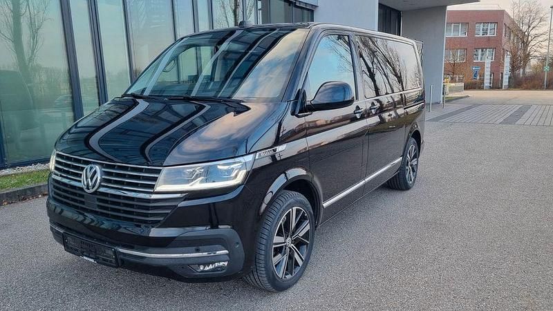 Schwarz Gebraucht 2020 VW Multivan Highline Van | 48.890 € (Teuer) - Bild 1/4