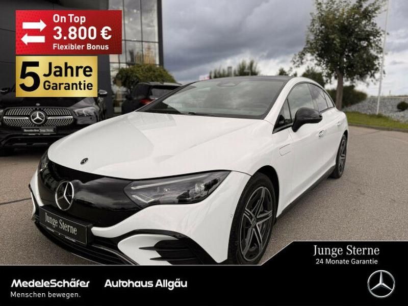 Unilack polarweiß Gebraucht 2024 Mercedes EQE300 AMG Limousine | 45.990 € (Guter Preis) - Bild 1/4