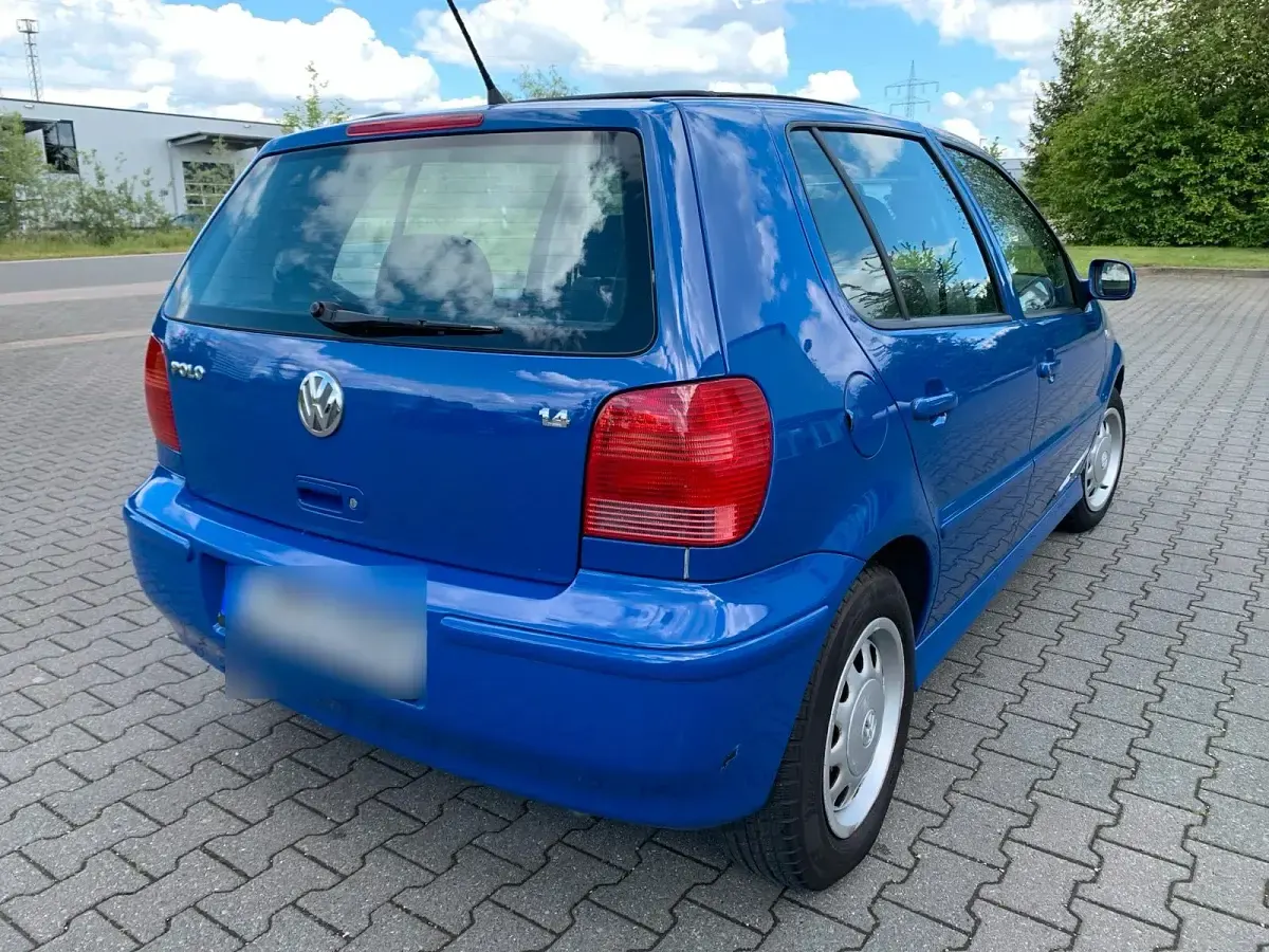 Gebraucht VW Polo 85 PS (62 kW) 2000 Blau Cabrio