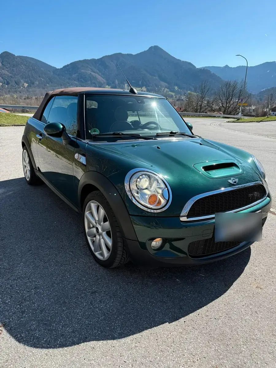 Gebraucht Mini Cooper S Cabriolet 175 PS (128 kW) 2009 Grün Cabrio
