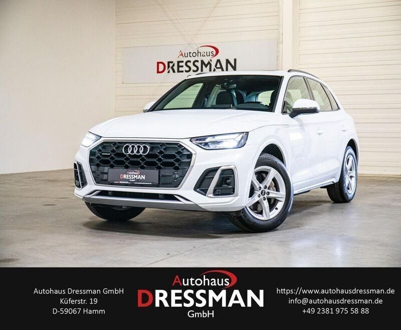 Gletscherweiß metallic Gebraucht 2022 Audi Q5 S-Line SUV | 41.540 € (Fairer Preis) - Bild 1/4