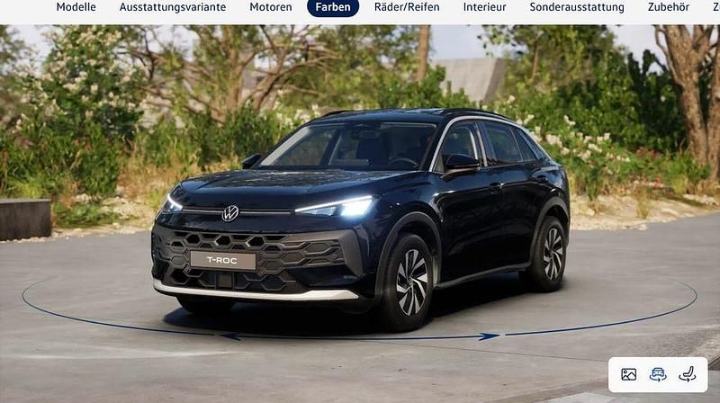 Weiß Neu 2025 VW T-Roc Life SUV | 36.870 € (Etwas zu teuer) - Bild 1/3