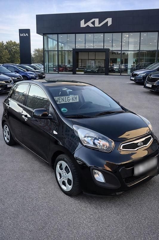Gebraucht Kia Picanto 69 PS (50 kW) 2015 Schwarz Kleinwagen