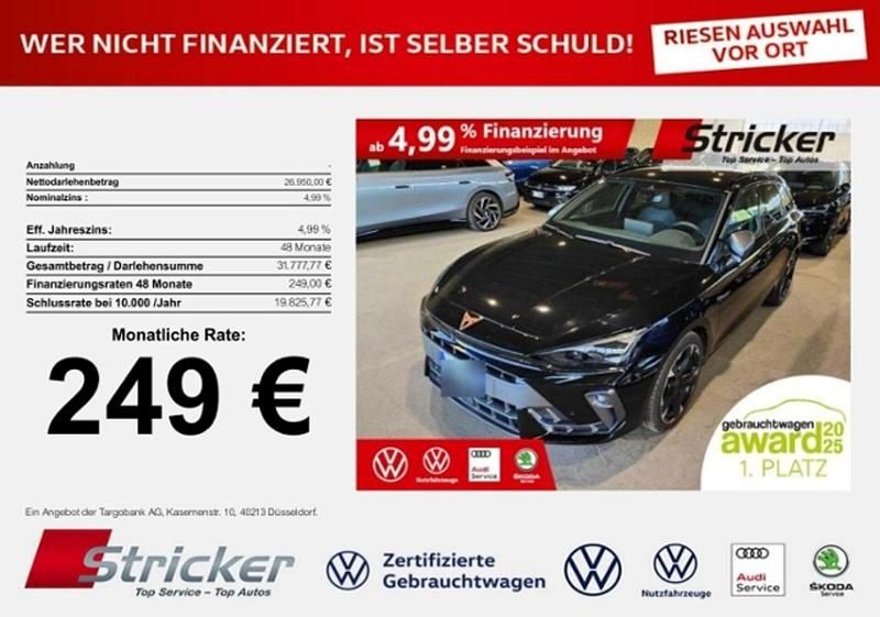 Gebraucht Cupra Leon 150 PS (110 kW) 2025 Midnight schwarz metallic (metallic) Kombi