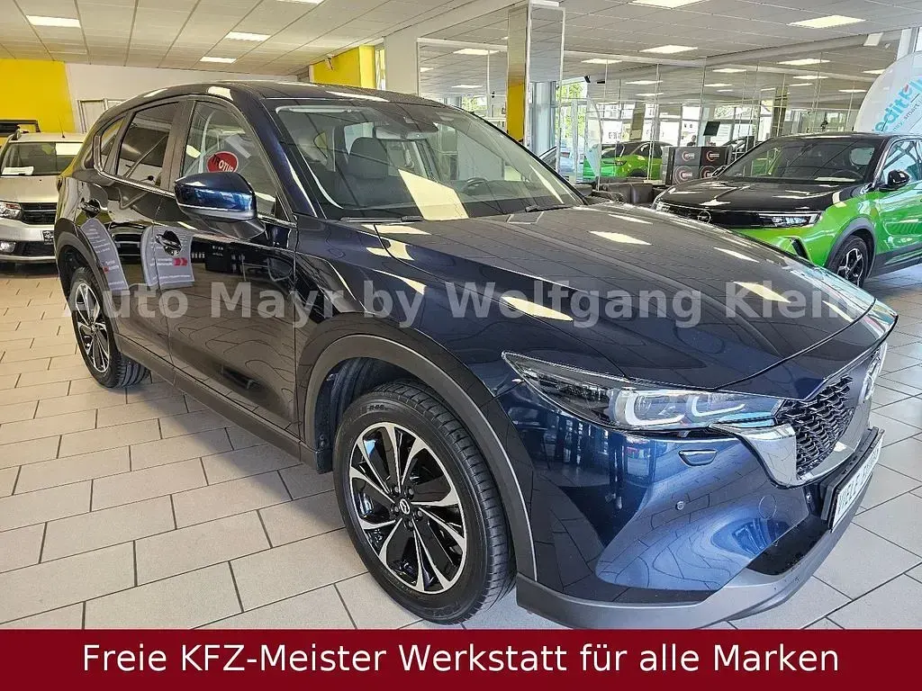 Gebraucht Mazda CX-5 Ad'Vantage 150 PS (110 kW) 2023 Blau SUV