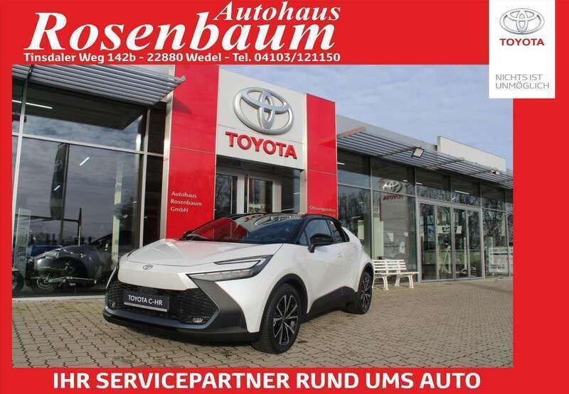 Platinum weiß / dach schwarz Neu 2024 Toyota C-HR Team SUV | 35.990 € (Guter Preis) - Bild 1/3