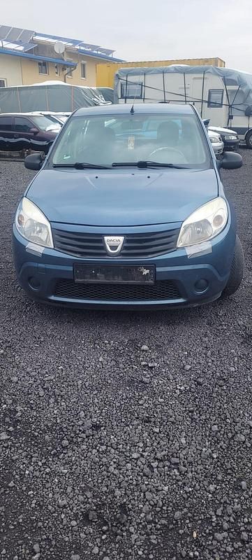 Blau Gebraucht 2009 Dacia Sandero Kleinwagen | 1.250 € - Bild 1/4