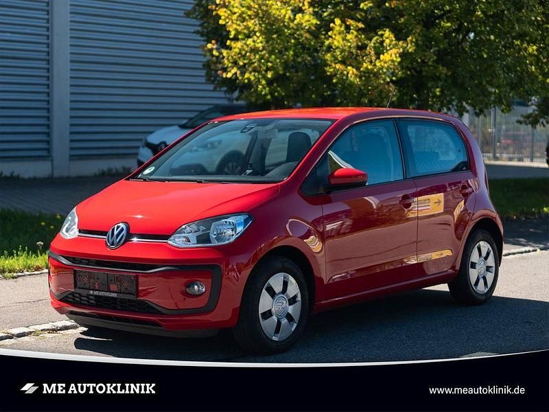Rot Gebraucht 2016 VW up! move up! Kleinwagen | 7.999 € (Fairer Preis) - Bild 1/4