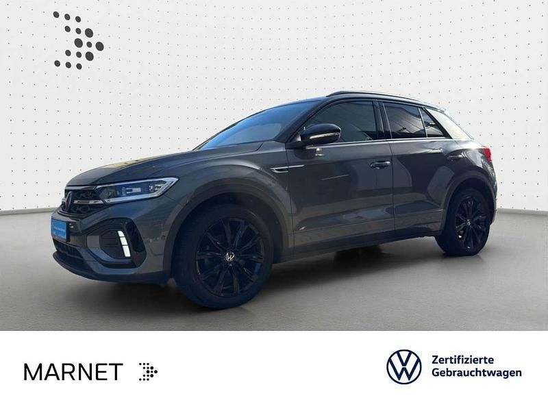 Indiumgrau metallic/deep black Gebraucht 2022 VW T-Roc Style SUV | 25.890 € (Fairer Preis) - Bild 1/3