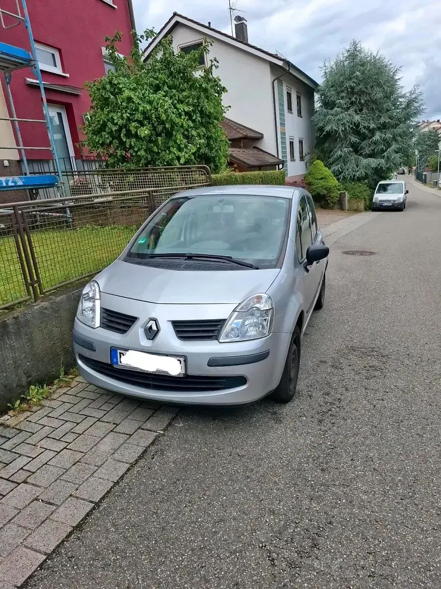Gebraucht Renault Modus 75 PS (55 kW) 2008 Silber Van / Kleinbus