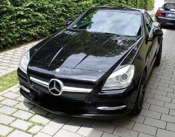 Gebraucht Mercedes SLK250 204 PS (150 kW) 2011 Schwarz Cabrio