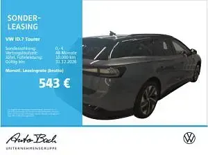 Gebraucht VW ID.7 250 kW (340 PS) 2025 Blau (stonewashed blue metallic/schwarz) Kombi