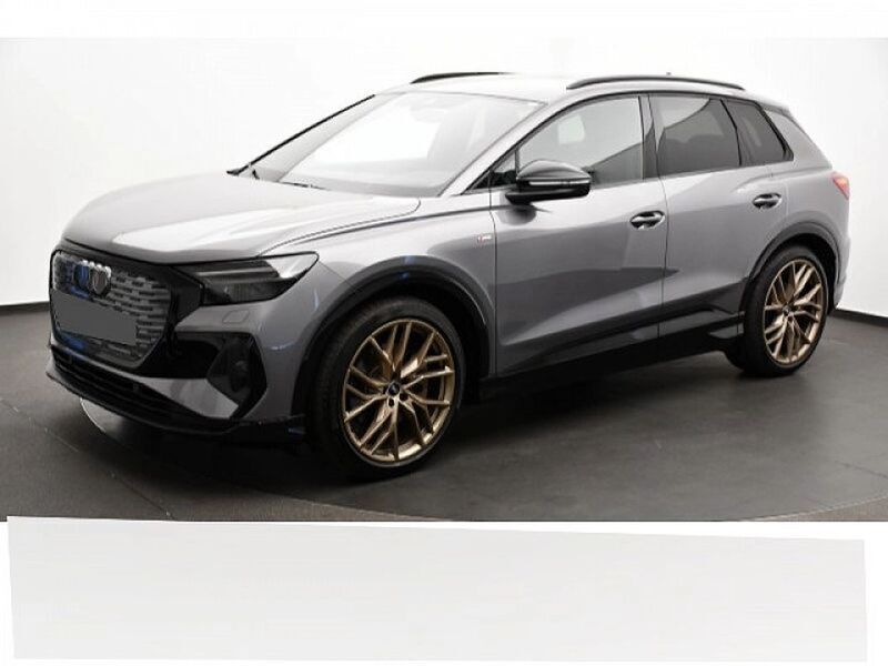 Grau Gebraucht 2021 Audi Q4 e-tron SUV | 40.849 € - Bild 1/4