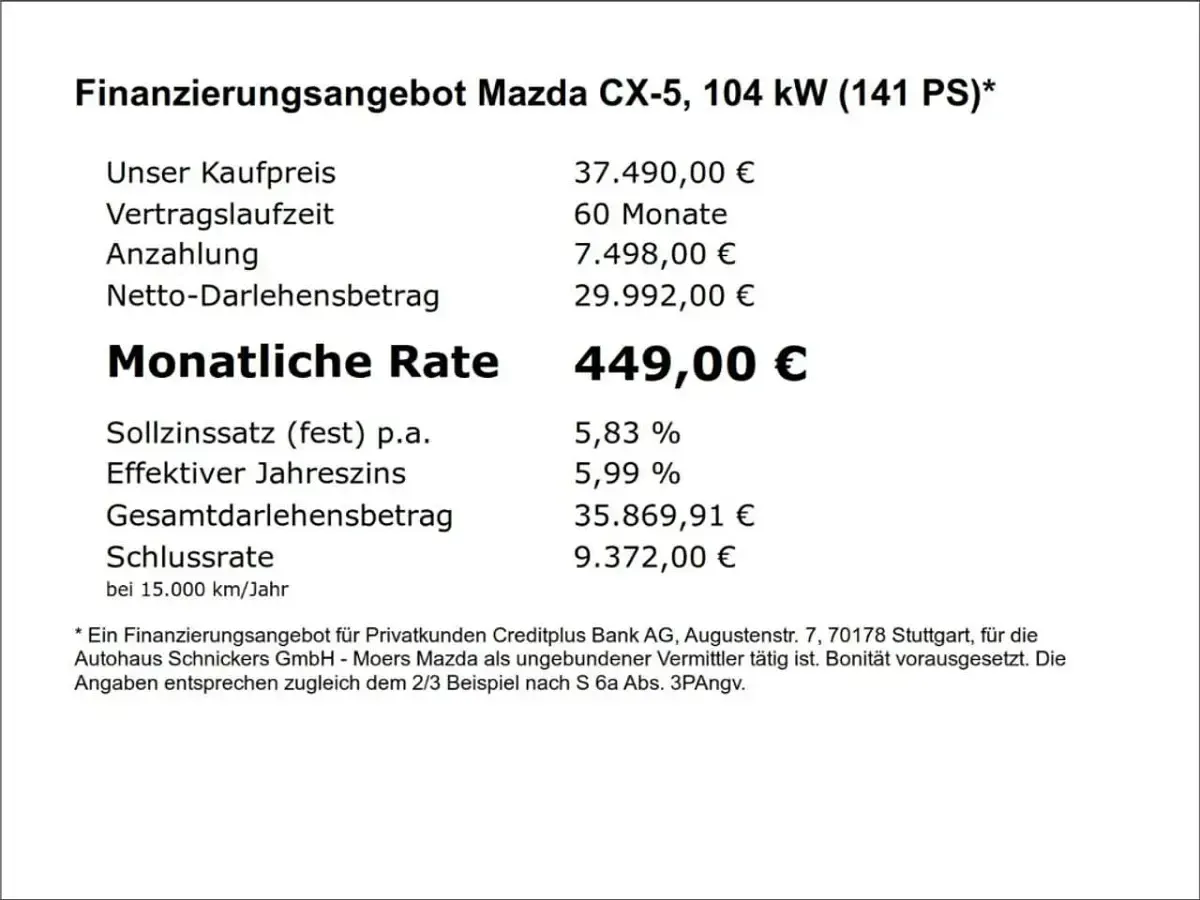 Neu Mazda CX-5 Exclusive 141 PS (103 kW) 2026 Jet black SUV