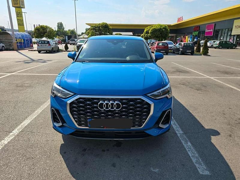 Gebraucht Audi Q3 Sportback S-Line 150 PS (110 kW) 2019 Blau SUV