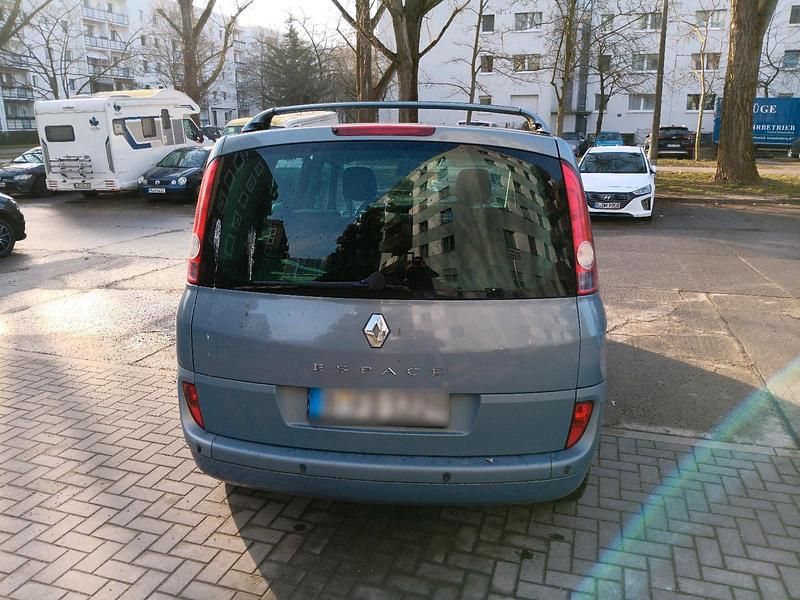 Gebraucht Renault Espace 136 PS (100 kW) 2005 Blau Van / Kleinbus