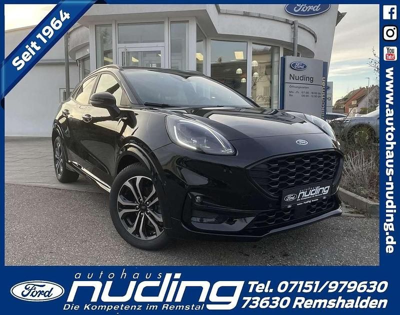 Obsidianschwarz Gebraucht 2024 Ford Puma ST-Line X SUV | 23.660 € (Fairer Preis) - Bild 1/4