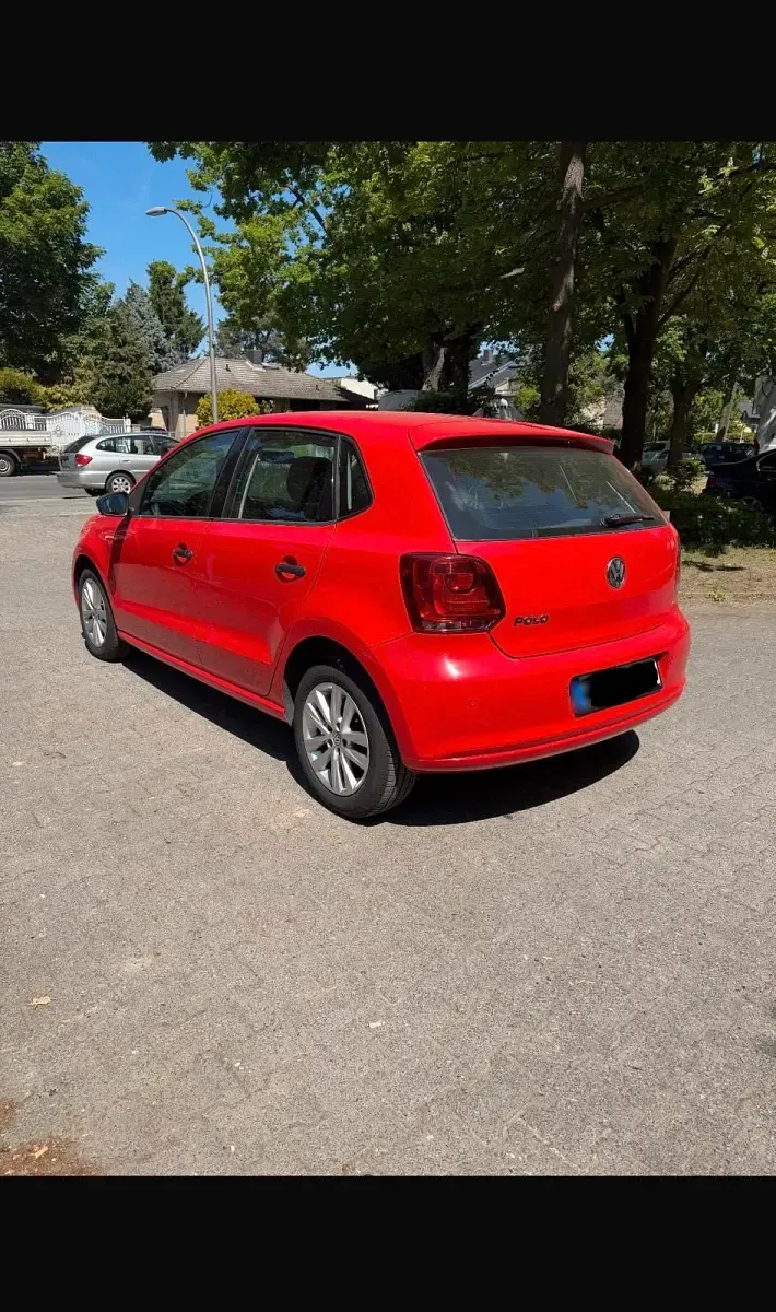 Gebraucht VW Polo 60 PS (44 kW) 2010 Rot Kleinwagen