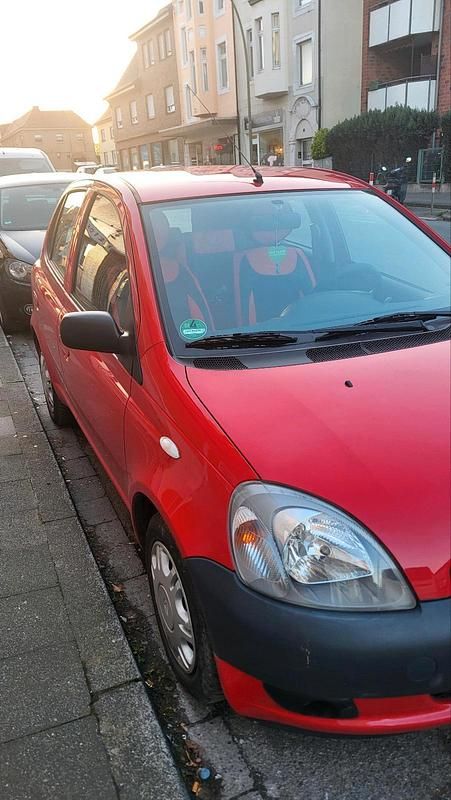 Gebraucht Toyota Yaris 2003 Rot Kleinwagen