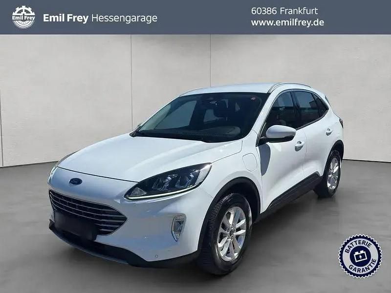 Frozen white Gebraucht 2022 Ford Kuga Titanium SUV | 21.950 € (Superpreis) - Bild 1/3