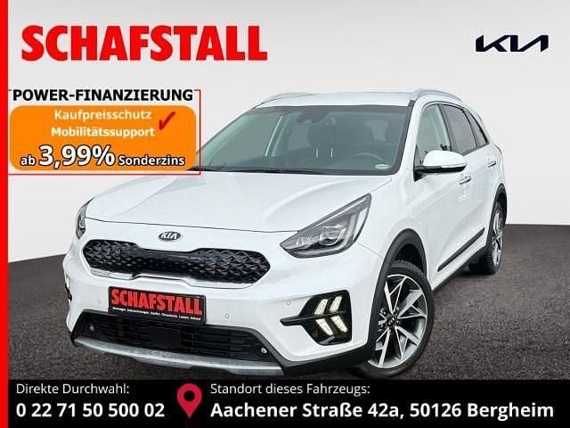 Weiss ((swp) snow white pearl) Gebraucht 2021 Kia Niro Spirit SUV | 19.979 € (Guter Preis) - Bild 1/3