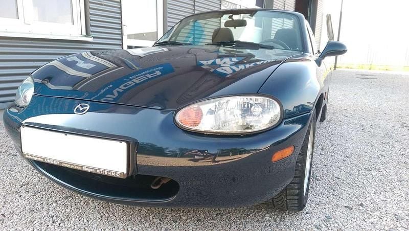 Gebraucht Mazda MX5 110 PS (80 kW) 1999 Blau Cabrio