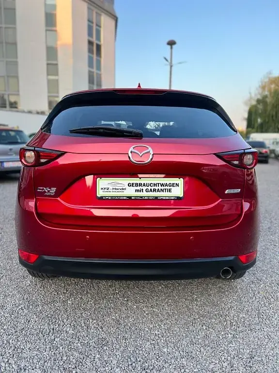 Gebraucht Mazda CX-5 Sports-Line 184 PS (135 kW) 2019 Rot SUV